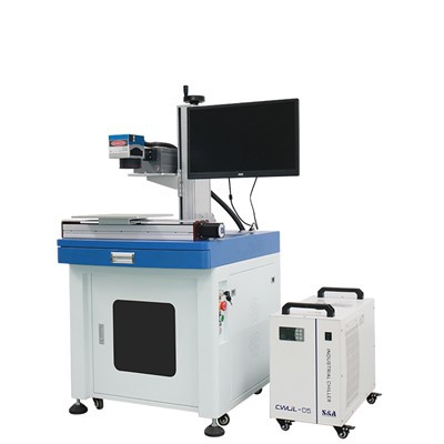 Krištáľové vnútorné rytie 10 W studený svetlo zdroj UV laserový gravírovací stroj