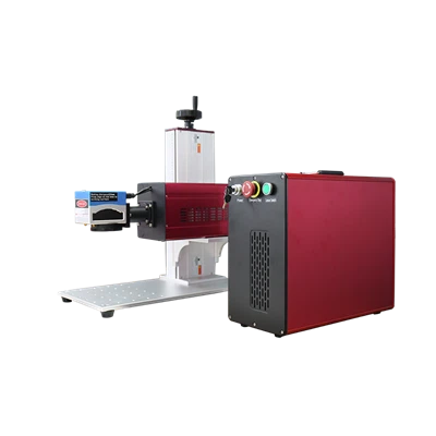 Červený čierny typ CO{0}} nm laserový značkovací stroj na značenie odevov