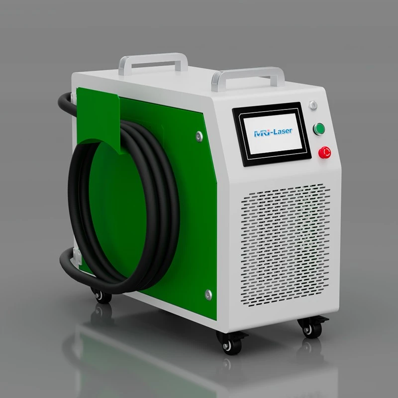 Suitcase 1200 Watt Portable Laser Cleaning Machine Large Rusty Iron Steel Pipe