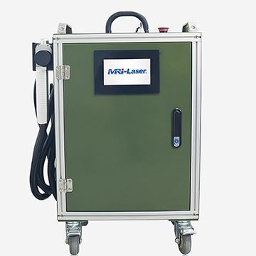 200W armádne zelené laserové čistenie batožiny